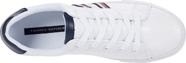 Tommy Hilfiger Lendon Women's Shoes White/Navy : 8 M, Synthetic - Image 2