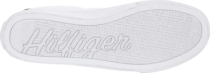 Tommy Hilfiger Lendon Women's Shoes White/Navy : 8 M, Synthetic - Image 3