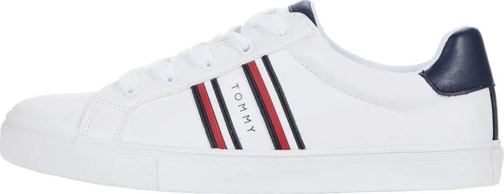 Tommy Hilfiger Lendon Women's Shoes White/Navy : 8 M, Synthetic - Image 6