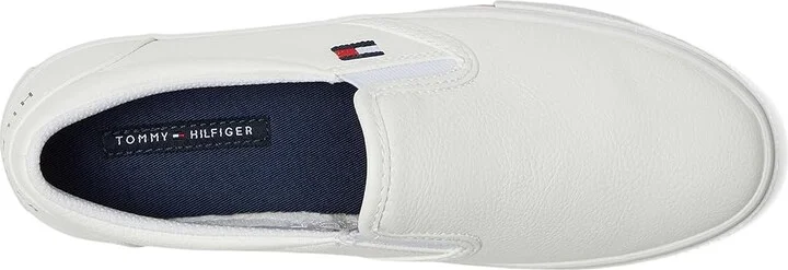 Tommy Hilfiger Lezari Women's Shoes White/White : 8 M, Synthetic/Textile - Image 2