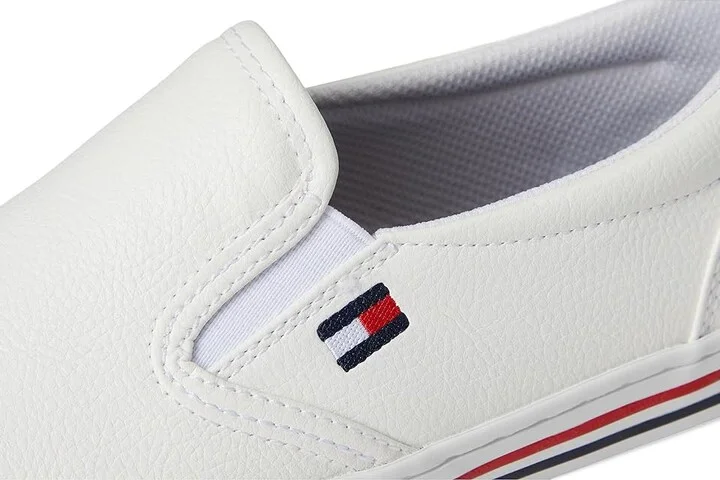 Tommy Hilfiger Lezari Women's Shoes White/White : 8 M, Synthetic/Textile - Image 7