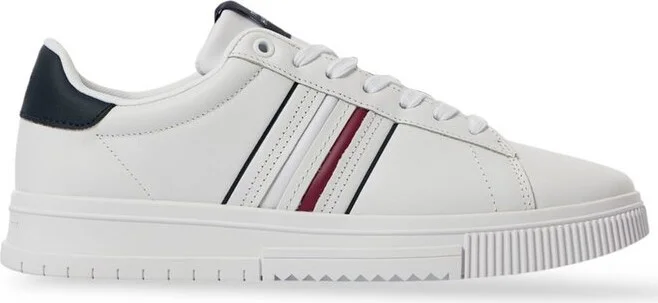 Tommy Hilfiger Logo-Debossed Lace-Up Sneakers
