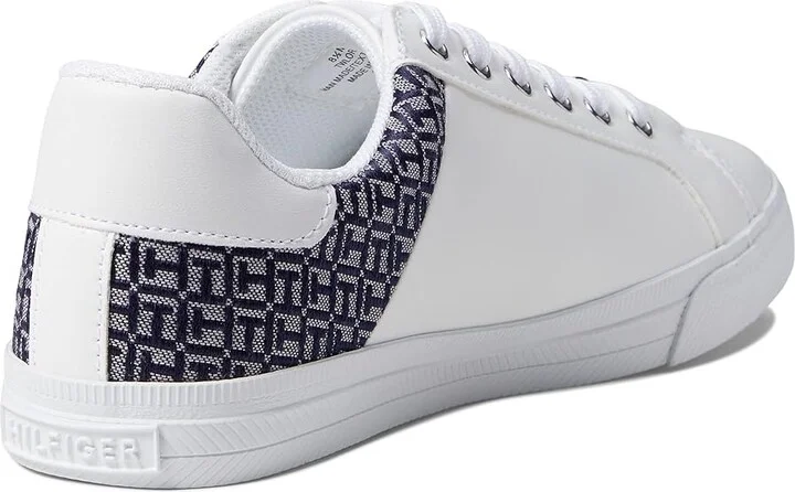 Tommy Hilfiger Lorio Women's Shoes White 1 : 7 M, Leather - Image 4