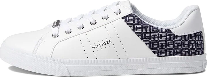 Tommy Hilfiger Lorio Women's Shoes White 1 : 7 M, Leather - Image 6