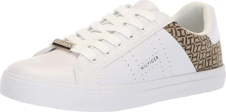 Tommy Hilfiger Lorio Women's Shoes White : 6 M, Leather - Image 2