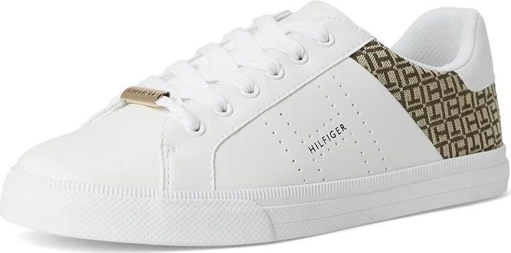 Tommy Hilfiger Lorio Women's Shoes White : 6 M, Leather - Image 6