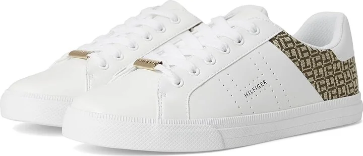 Tommy Hilfiger Lorio Women's Shoes White : 6 M, Leather