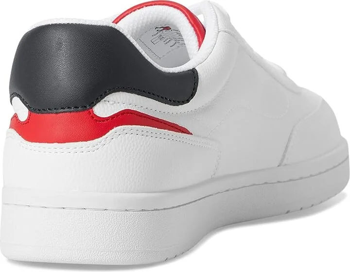 Tommy Hilfiger Lorro Men's Shoes White Americana : 12 M, Faux Leather/Suede - Image 4