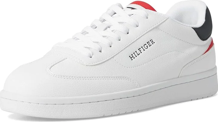 Tommy Hilfiger Lorro Men's Shoes White Americana : 12 M, Faux Leather/Suede - Image 5