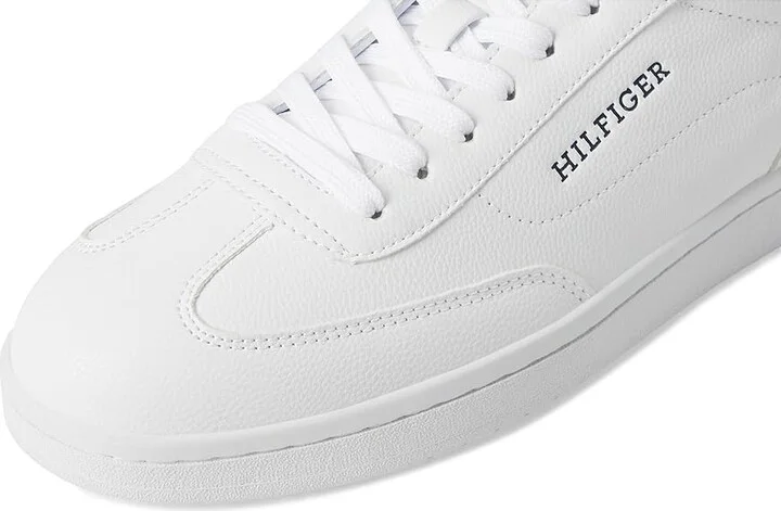 Tommy Hilfiger Lorro Men's Shoes White Americana : 12 M, Faux Leather/Suede - Image 7