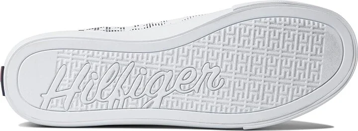 Tommy Hilfiger Loura3 Women's Shoes White/Twilight Indigo : 5 M, Synthetic - Image 3