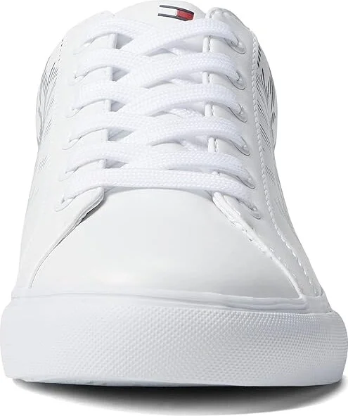 Tommy Hilfiger Loura3 Women's Shoes White/Twilight Indigo : 5 M, Synthetic - Image 5