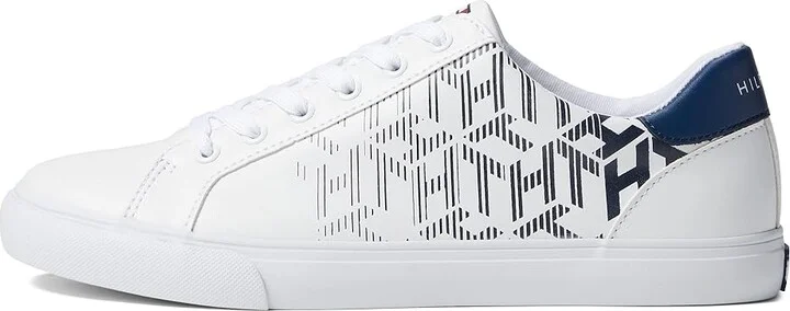 Tommy Hilfiger Loura3 Women's Shoes White/Twilight Indigo : 5 M, Synthetic - Image 6