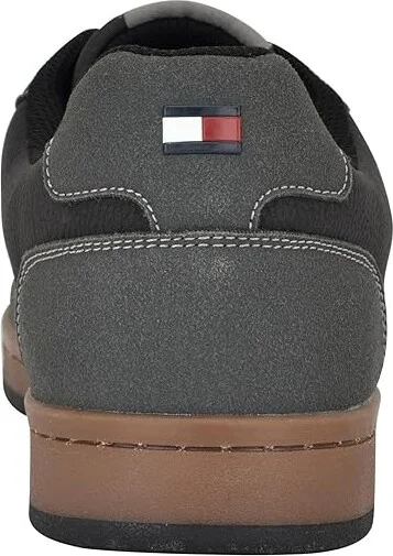 Tommy Hilfiger Lukas Men's Shoes Dark Grey : 12 D - Medium, Leather/Suede - Image 4