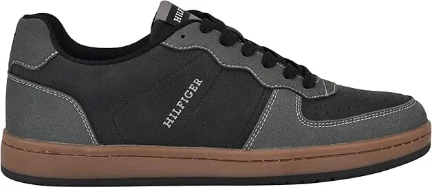 Tommy Hilfiger Lukas Men's Shoes Dark Grey : 12 D - Medium, Leather/Suede - Image 6