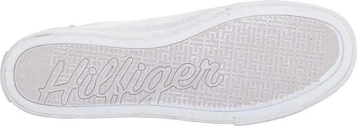 Tommy Hilfiger Lune Women's Shoes White/Gold : 8 M, Synthetic - Image 4