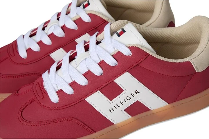 Tommy Hilfiger Maisie Women's Wedge Shoes Medium Red : 7 M, Rubber - Image 7