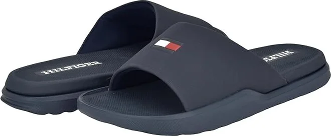 Tommy Hilfiger Marmo Men's Sandals Dark Blue : 8 D - Medium, Synthetic
