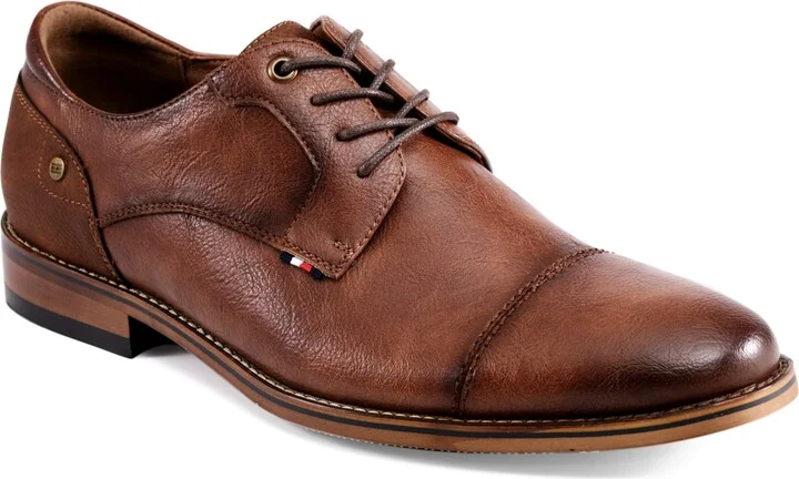 Tommy Hilfiger Men's Barmi Cap Toe Lace Up Oxford Shoes