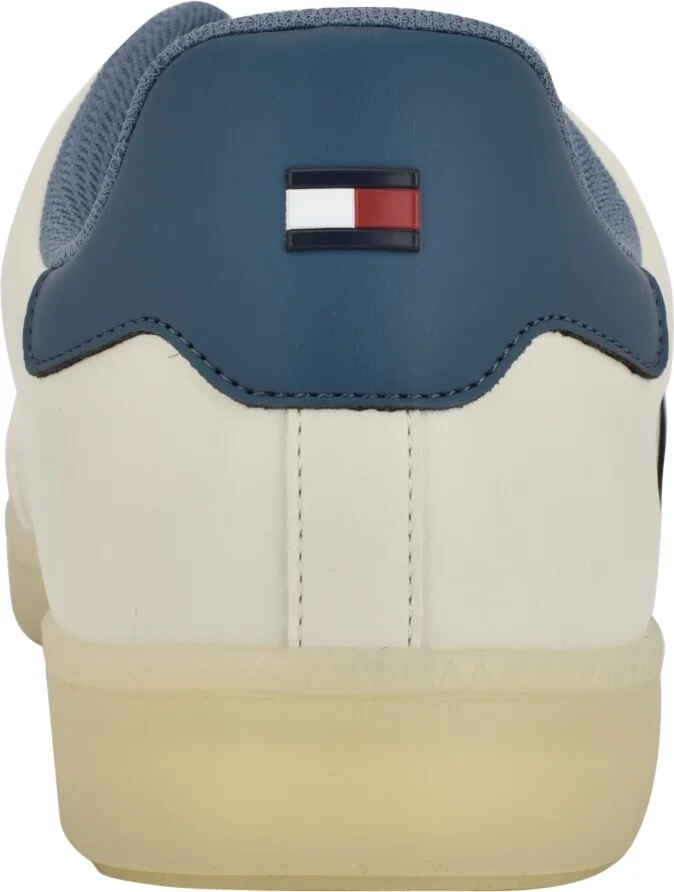 Tommy Hilfiger Men's Berge T-Toe Casual Sneakers - White, Teal multi - Image 3