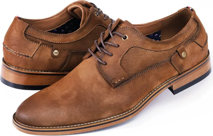 Tommy Hilfiger Mens Brayo Oxford Medium Brown 11M