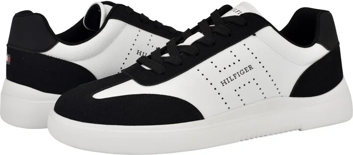Tommy Hilfiger Men's Chafik Black/White Medium 12