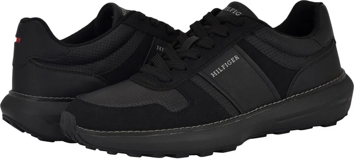 Tommy Hilfiger Men's Edman Black/Black Medium 13