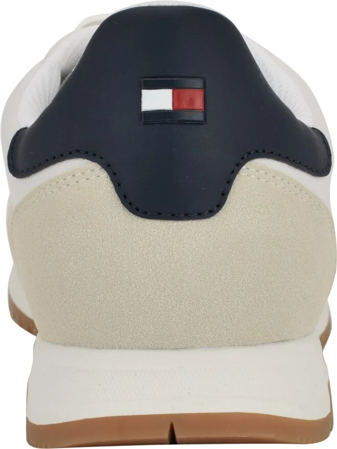 Tommy Hilfiger Men's Ganibel Fashion Jogger Sneakers - Ivory/White/Navy - Image 3
