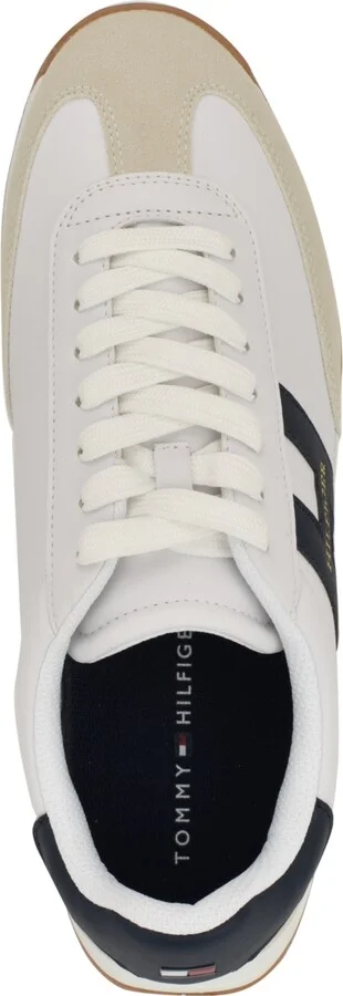 Tommy Hilfiger Men's Ganibel Fashion Jogger Sneakers - Ivory/White/Navy - Image 4