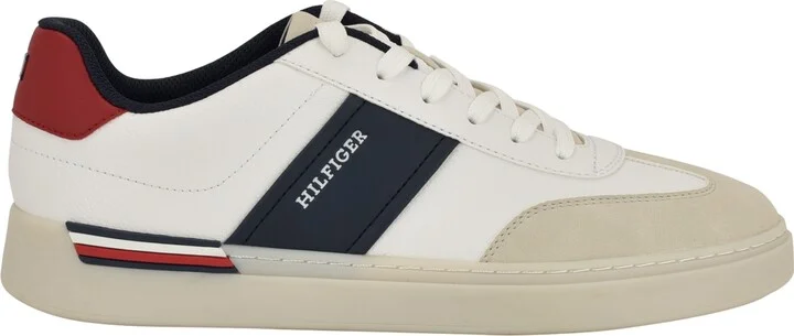 Tommy Hilfiger Men's Jivlin T-Toe Fashion Sneakers - White, Dark blue multi - Image 2