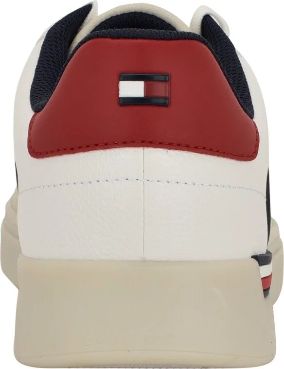 Tommy Hilfiger Men's Jivlin T-Toe Fashion Sneakers - White, Dark blue multi - Image 3