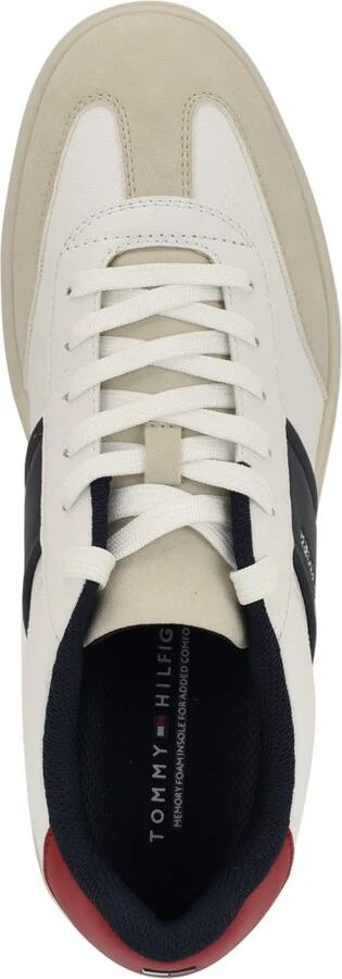 Tommy Hilfiger Men's Jivlin T-Toe Fashion Sneakers - White, Dark blue multi - Image 4