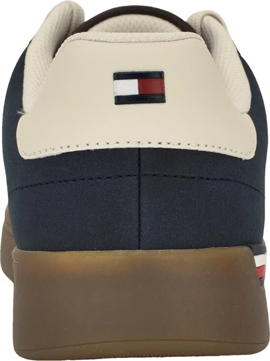 Tommy Hilfiger Men's Jivlin T-Toe Fashion Sneakers - White, Dark blue multi - Image 7