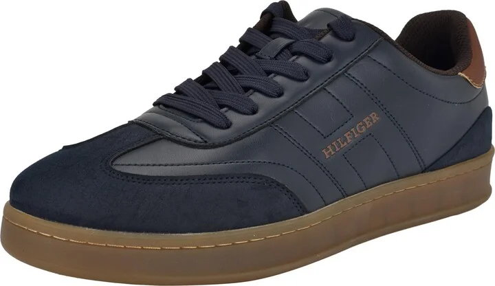 Navy/Cognac Multi