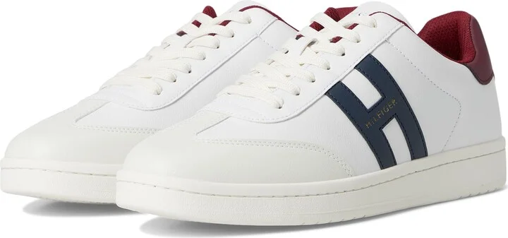Tommy Hilfiger Mens Lerge Cream/Navy/Rouge Red 10 Medium