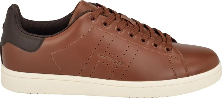 Tommy Hilfiger Men's Liston Sneakers - Cognac/Dark Brown - Image 2