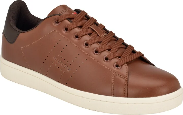 Tommy Hilfiger Men's Liston Sneakers - Cognac/Dark Brown