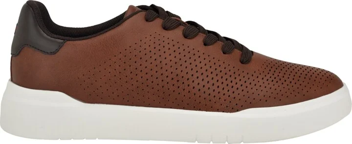 Tommy Hilfiger Men's Norwin Casual Lace Up Sneakers - Cognac/Dark Brown - Image 5