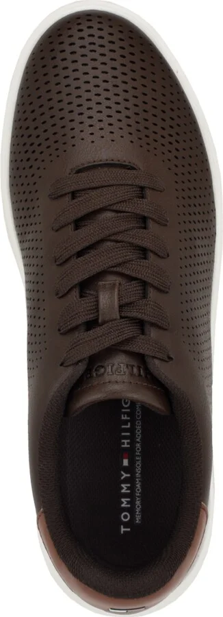 Tommy Hilfiger Men's Norwin Casual Lace Up Sneakers - Cognac/Dark Brown - Image 7