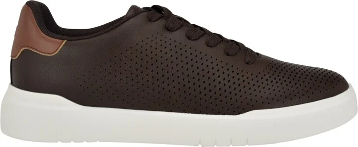 Tommy Hilfiger Men's Norwin Casual Lace Up Sneakers - Cognac/Dark Brown - Image 9