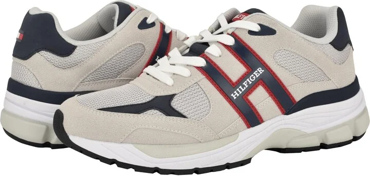 Tommy Hilfiger Men's Piden Light Beige Multi Medium 11