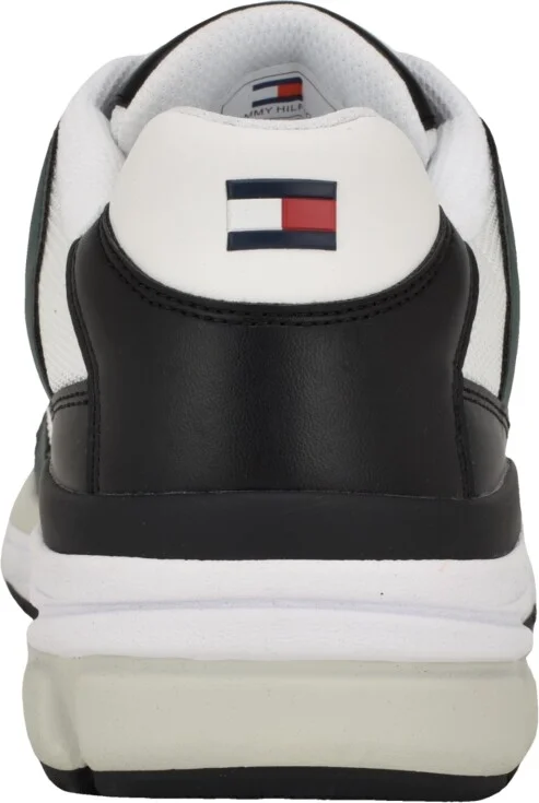 Tommy Hilfiger Men's Pisano Fashion Lace Up Sneakers - Black/Green Multi - Image 3