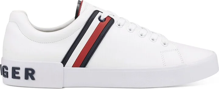 Tommy Hilfiger Men's Ramus Stripe Lace-Up Sneakers - Image 10