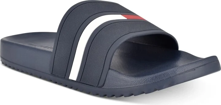Tommy Hilfiger Men's Redder Flag Logo Pool Slide Sandals - Image 10