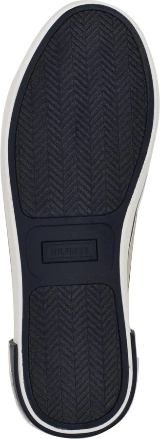 Tommy Hilfiger Men's Rice Two Eye Boat Sneakers - Gray, White, Navy - Image 5