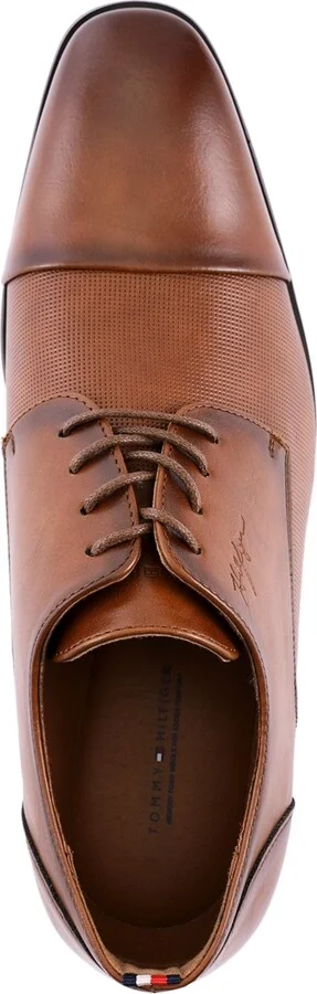 Tommy Hilfiger Men's Sheldon Lace Up Dress Oxfords - Image 8
