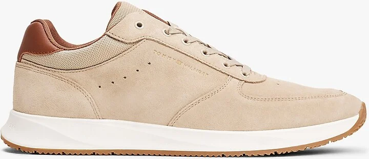 Tommy Hilfiger Men's Suede Low-Top Sneaker - Brown - US 7.5 / EU 40