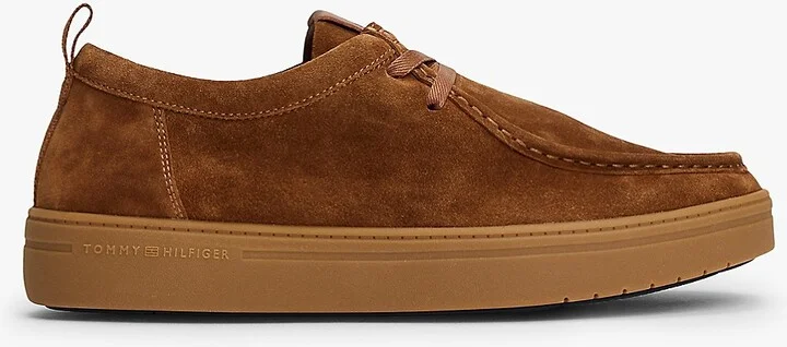 Tommy Hilfiger Men's Suede Moccasin - Brown - US 8 / EU 41