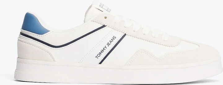 Tommy Hilfiger Men's Tommy Jeans Greenwich Leather Sneaker - White - US 10 / EU 43