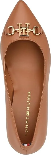 Tommy Hilfiger Nanya High Women's Heels Medium Natural : 8.5 M, Synthetic - Image 2